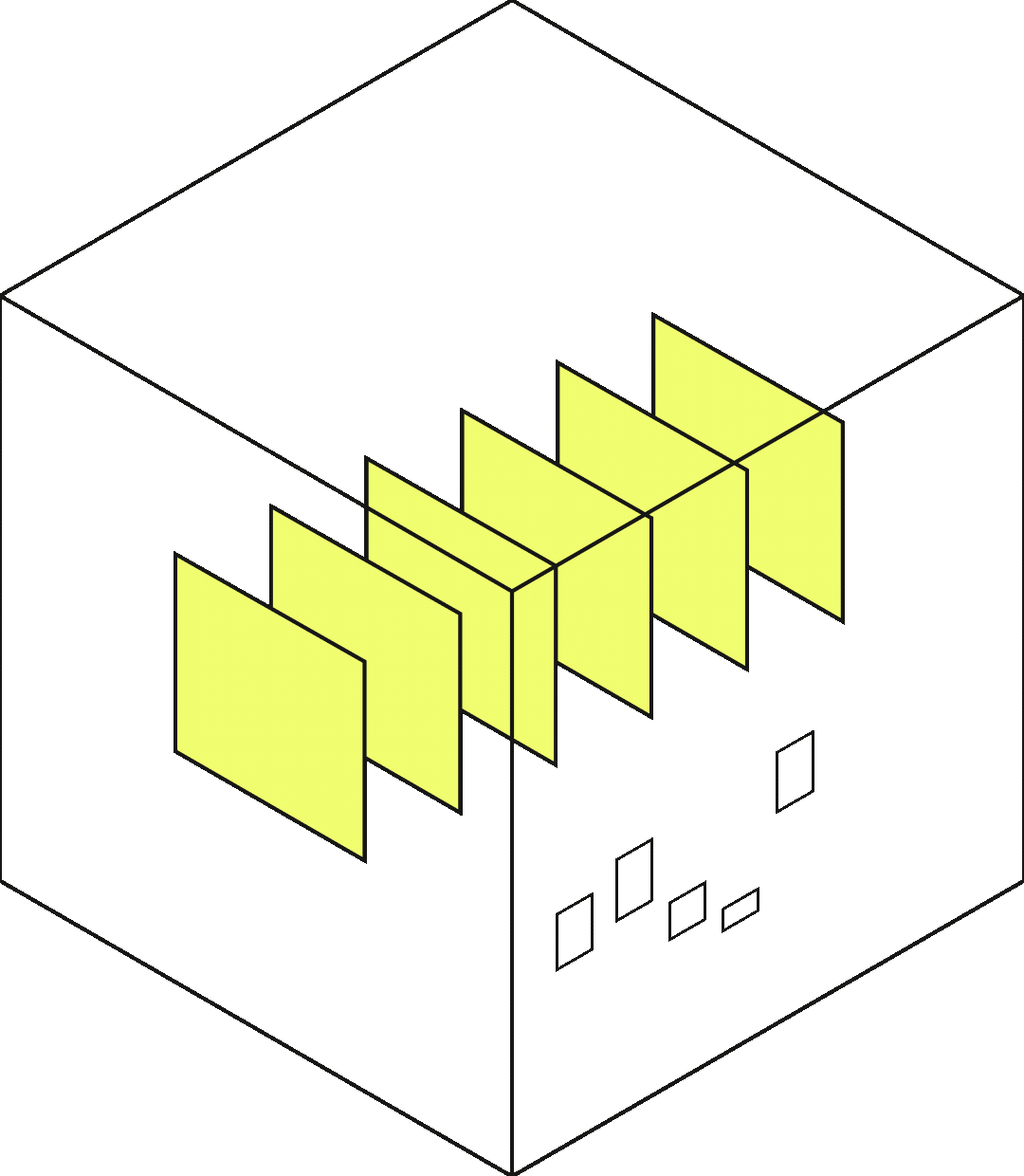 An agent's reasoning shown step by step as it works