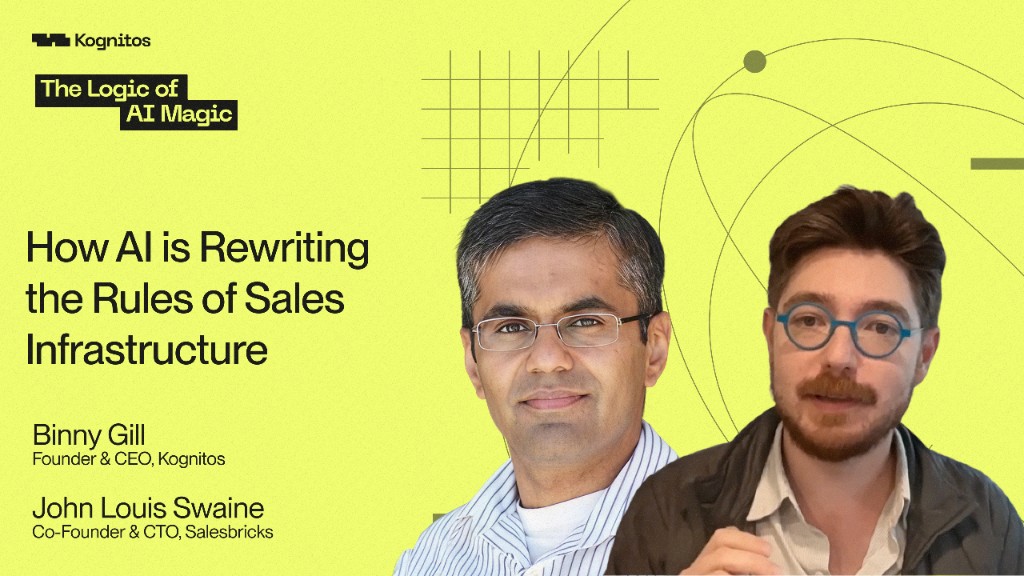 The Logic of AI Magic, How AI is Rewriting the Rules of Sales Infrastructure, with John Louis Swaine