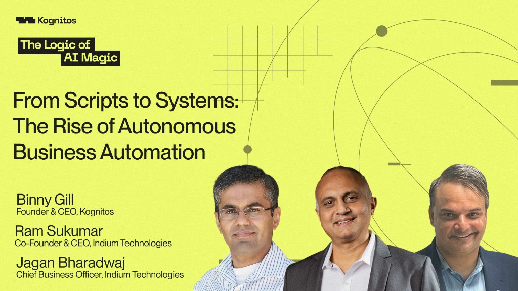 The Logic of AI Magic, From Scripts to Systems, with Ram Sukumar and Jagannath Bharadwaj