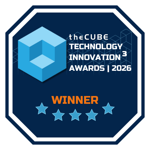 theCUBEd Technology Innovation Awards 2026 Winner badge