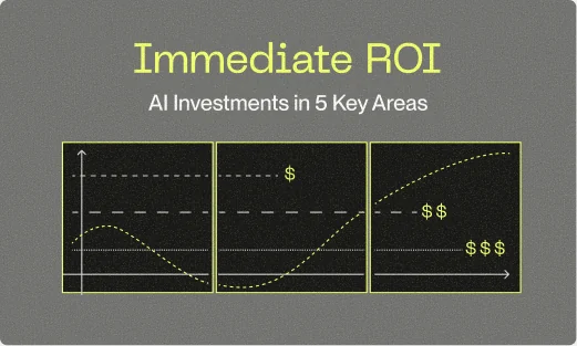 Five enterprise areas where AI ROI shows up fastest