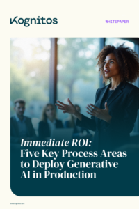 Cover page of Immediate ROI whitepaper