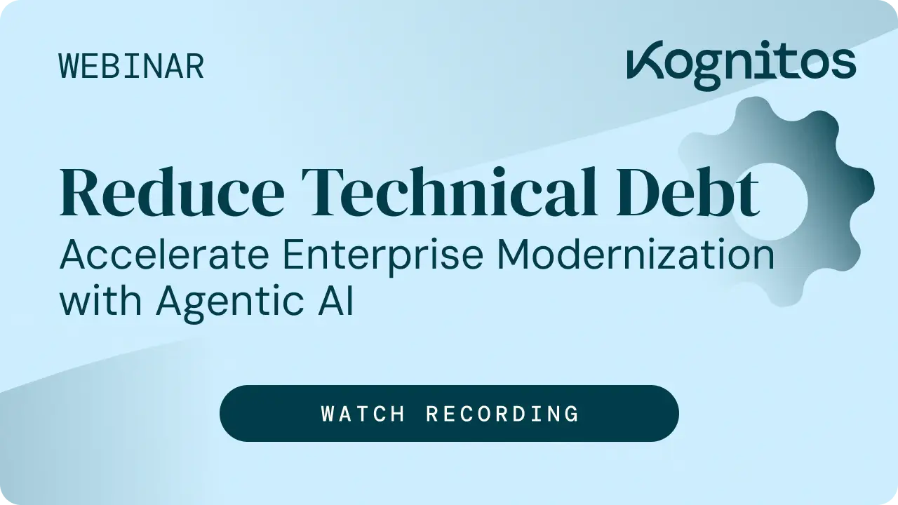 Reduce Technical Debt and Accelerate Enterprise Modernization with Agentic AI