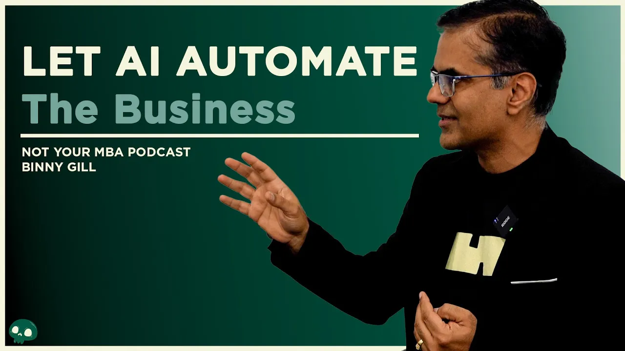 How To Automate Your Business with AI | Binny Gill, CEO @ Kognitos